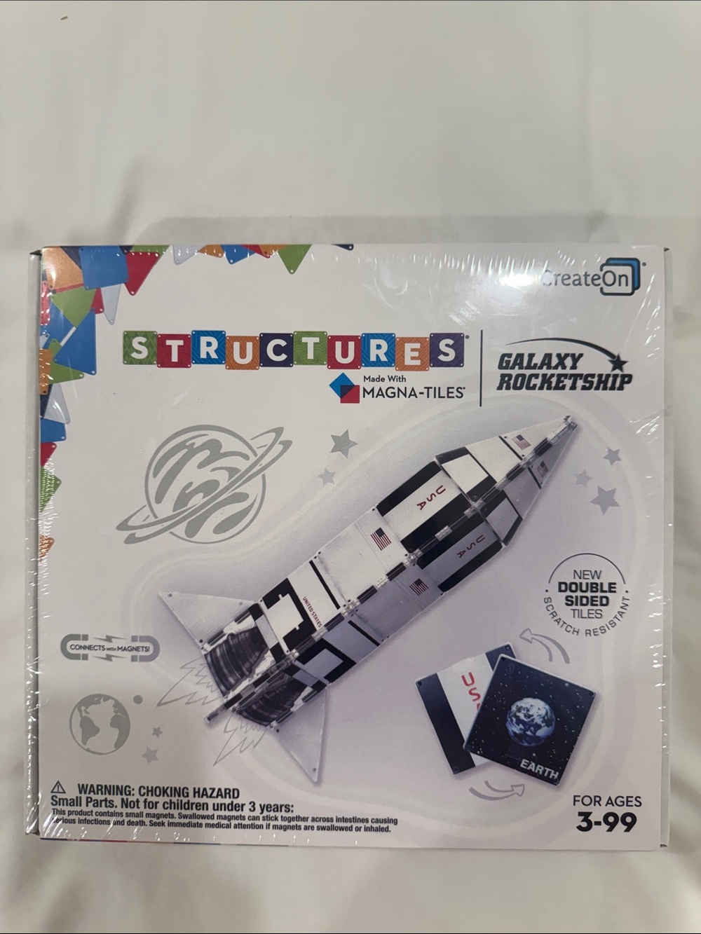 Structures Magnatiles Galaxy Rocketship